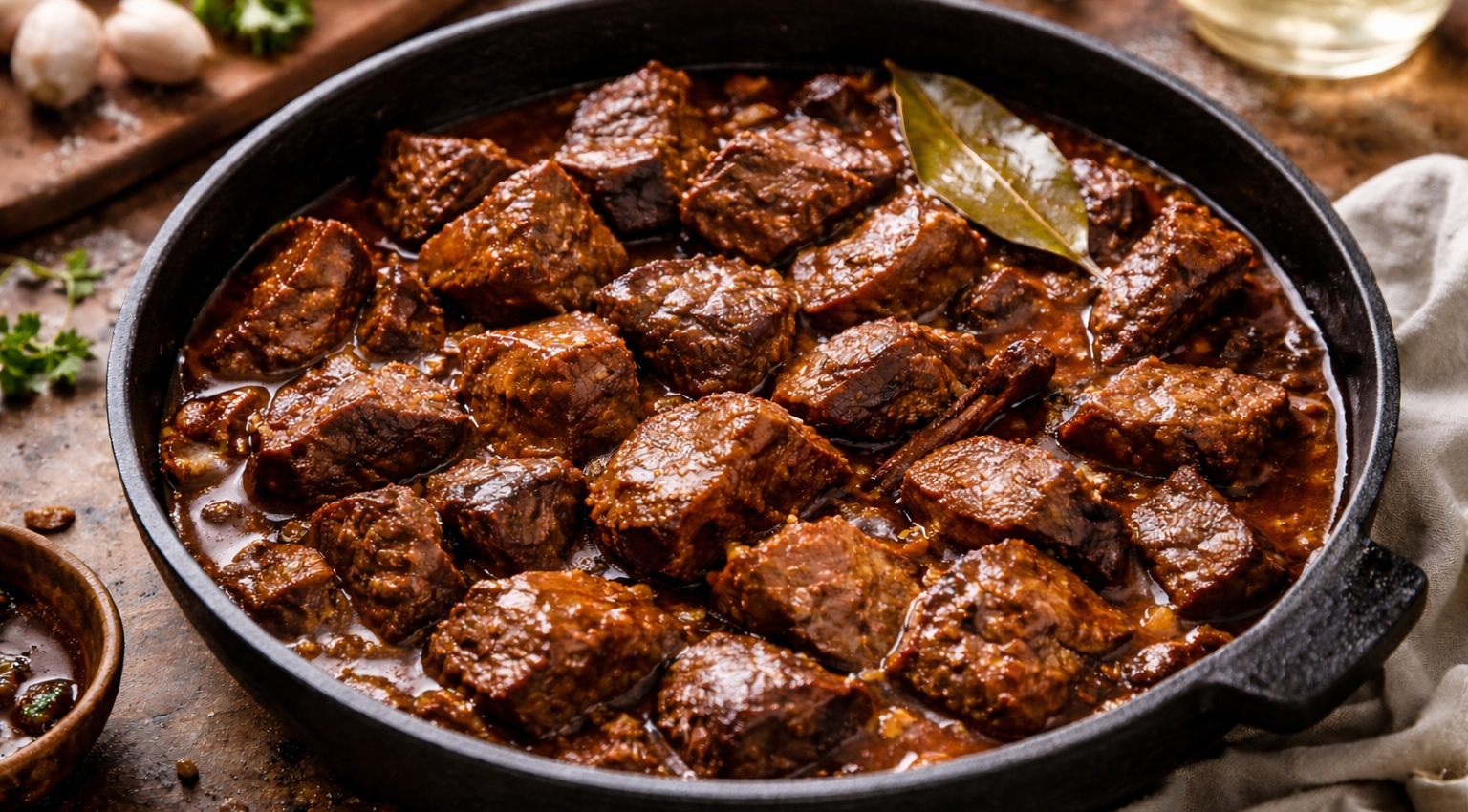 Bœuf mijoté au gingembre