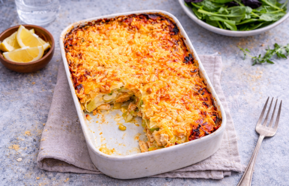 Lasagnes au saumon et poireaux au Cookeo (Extra Crisp)