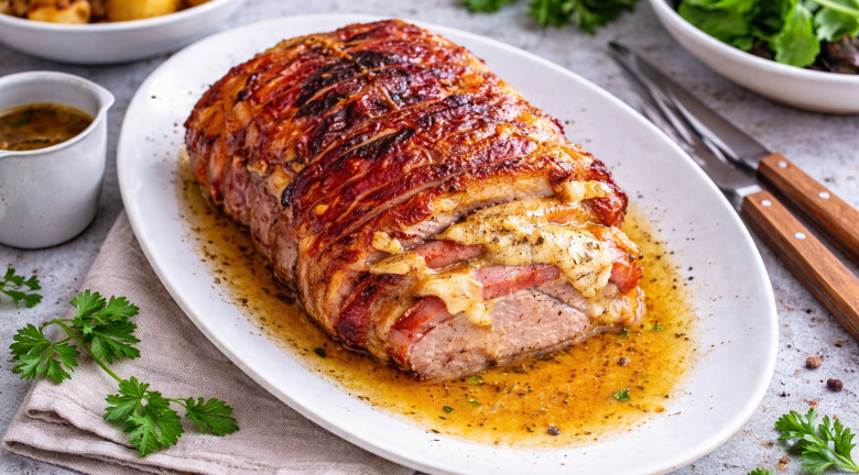 Rôti de veau Orloff au Cookeo (Extra Crisp)