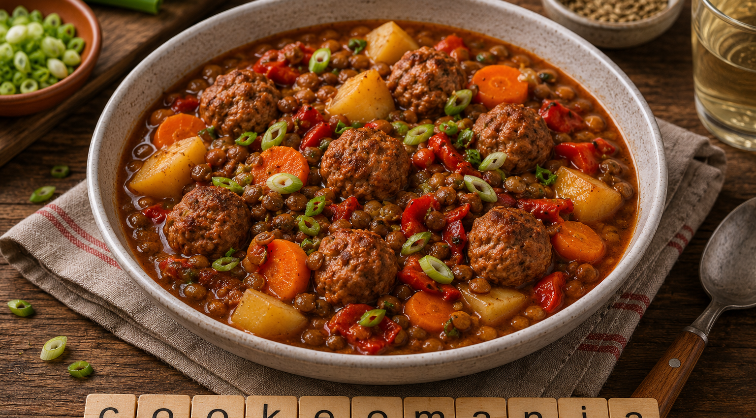 Mijoté de lentillons aux boulettes de saucisse au Cookeo, le plat complet qui réchauffe la table