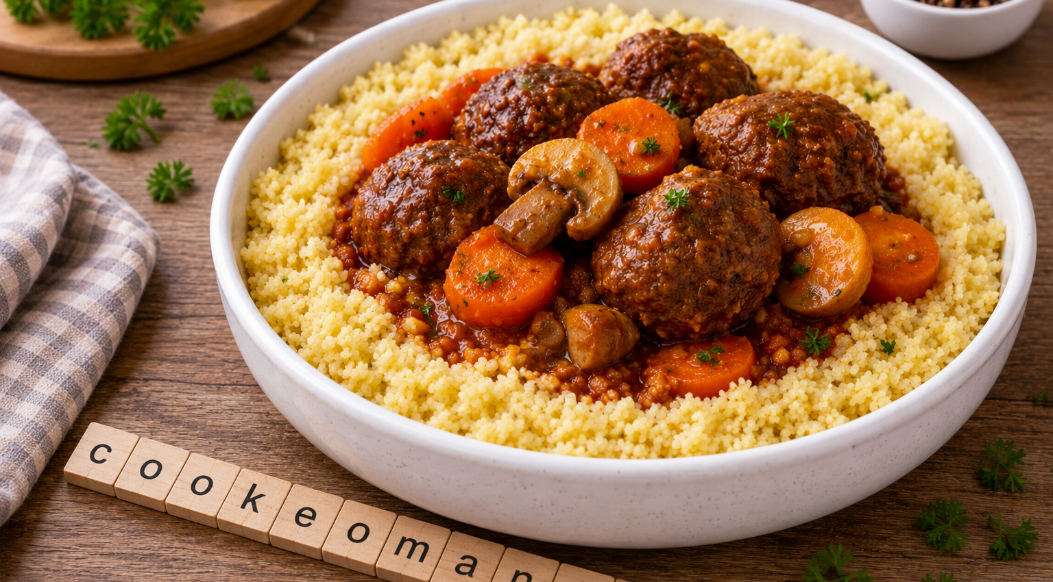 Boulettes façon bourguignonne express au Cookeo