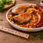 Cassoulet express au confit de canard et saucisses fumées au cookéo