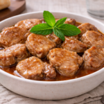 Filet mignon de porc au Pedro Ximénez au multicuiseur cookéo