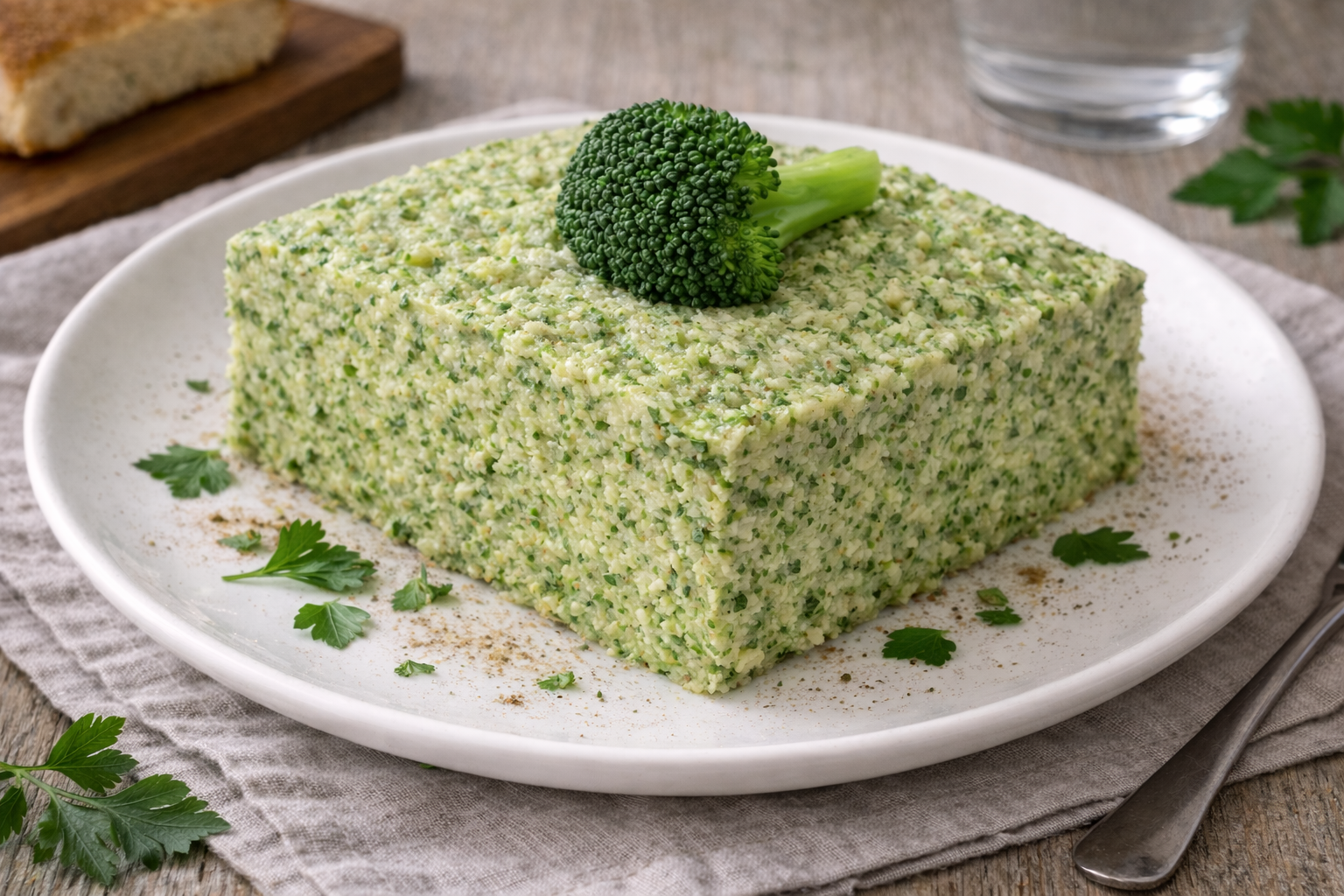 Flan de brocoli au Cookeo, version légère (2)