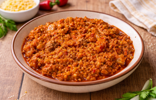 Lentilles chili express au Cookeo