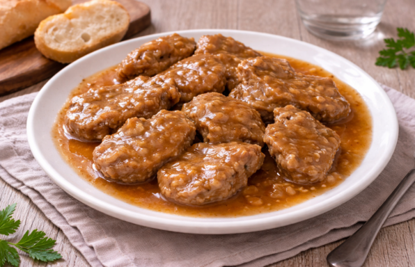 Médaillons de filet mignon au Pedro Ximénez au Cookeo