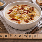 Velouté de chou-fleur au boudin blanc et éclats de chorizo au robot multi-cuiseur Moulinex