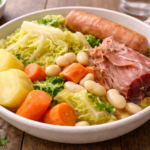 Potée fumée express (jambonneau, saucisse et légumes) à l'autocuiseur cookéo