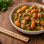 Poulet aux abricots et noix de cajou au Cookeo, le sucré-salé parfumé qui change du quotidien au robot multi-cuiseur cookéo