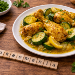Poulet citronné aux courgettes façon tajine à l'autocuiseur cookéo