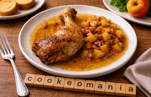 Poulet mijoté à la bière de cerise au Cookeo