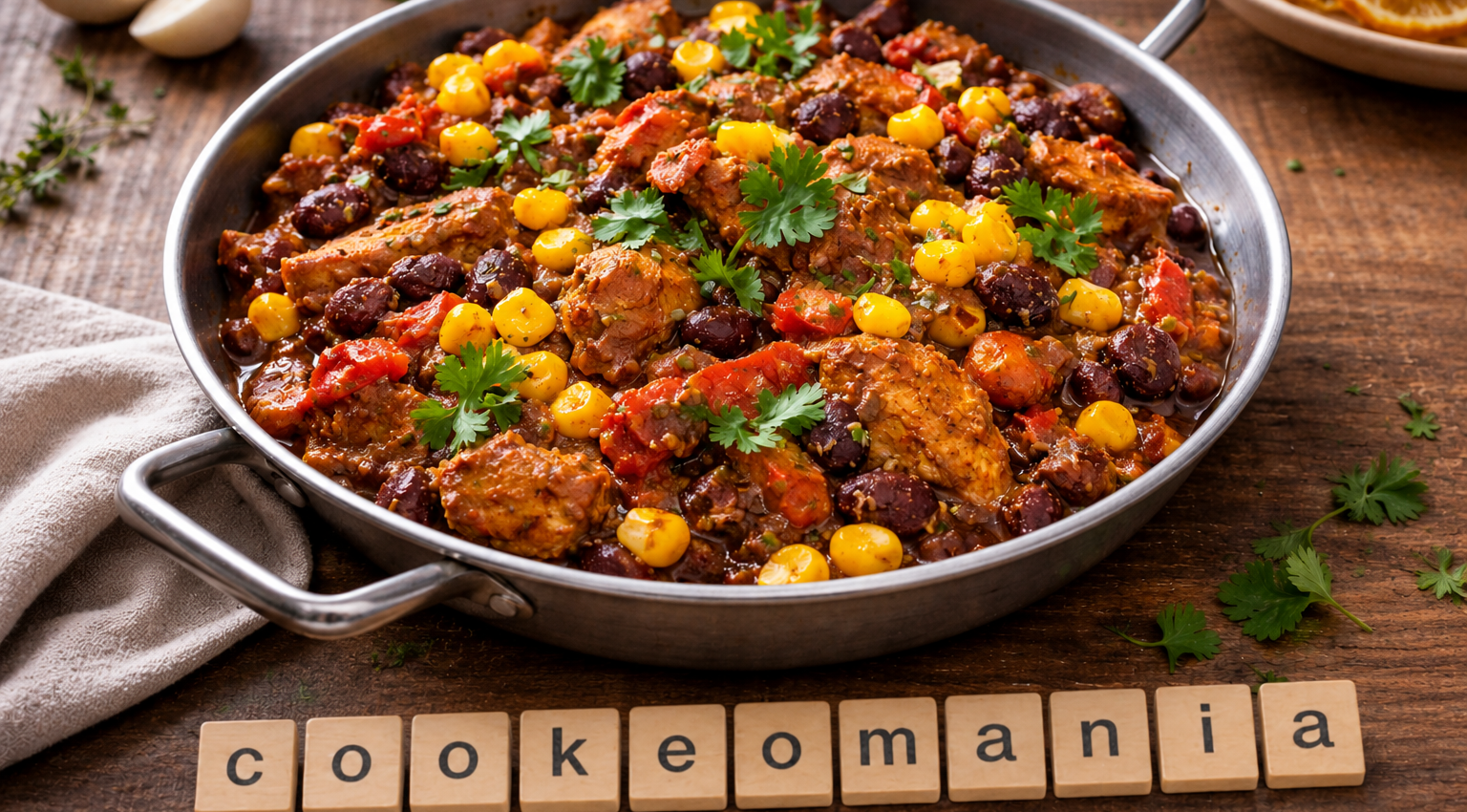 Poulet tex-mex express au cookeo