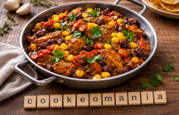 Poulet tex-mex express au cookeo