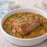 Rôti de porc fondant au cidre et légumes au cookéo