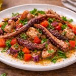 Salade de poulpe marinée au paprika fumé à l'autocuiseur cookéo