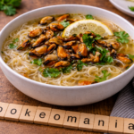 Soupe express de nouilles aux moules au multicuiseur cookéo