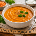 Velouté carottes et lentilles corail au robot multi-cuiseur cookéo