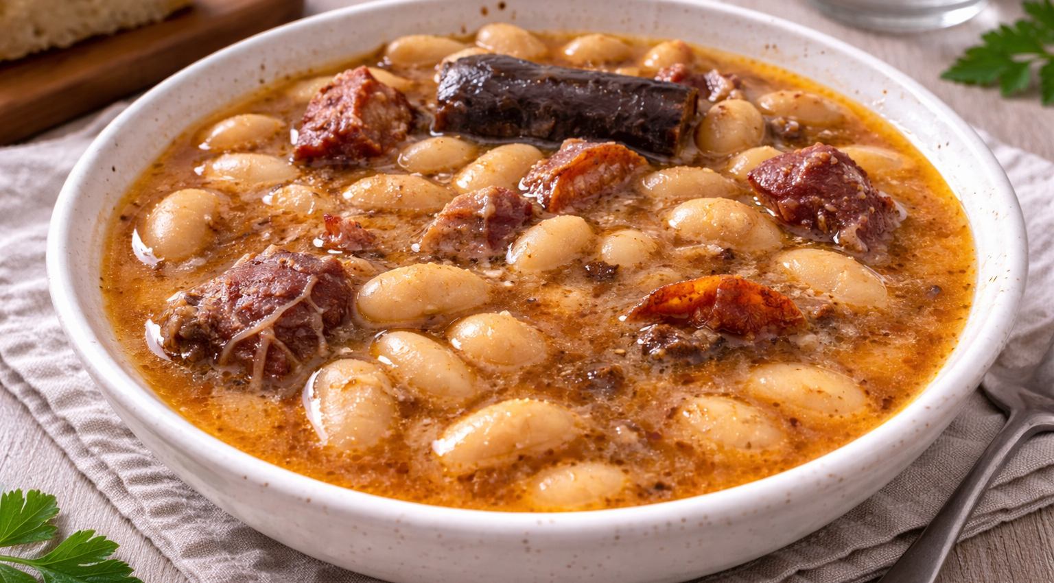 Fabada rapide au Cookeo, façon maison