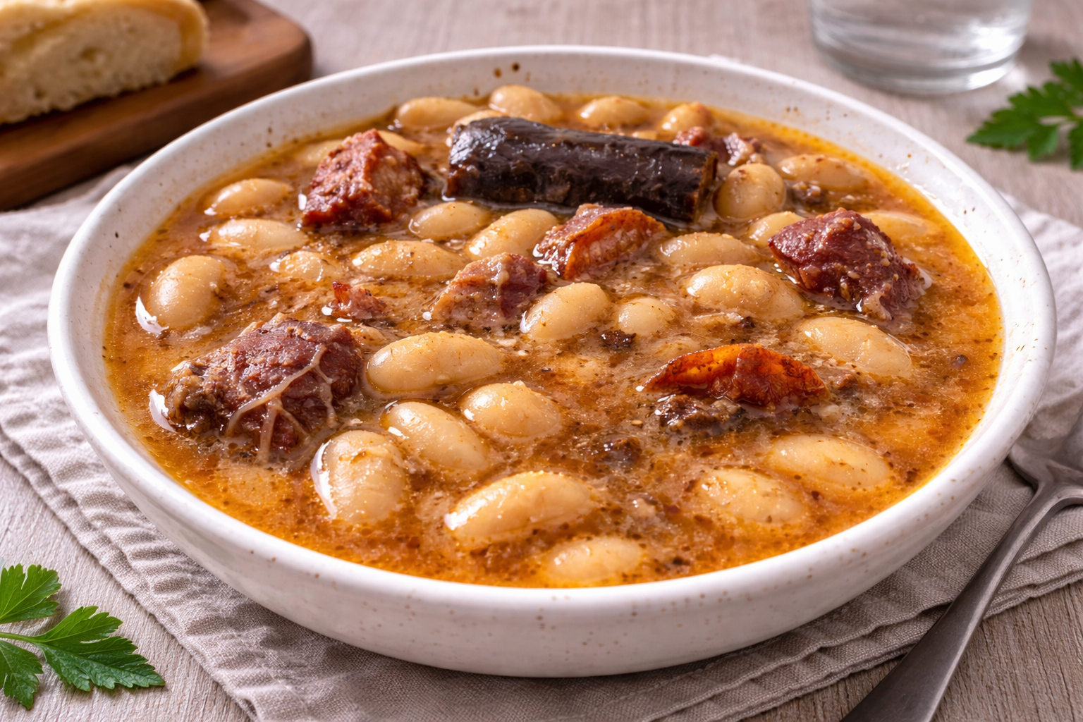 Fabada rapide au Cookeo, façon maison