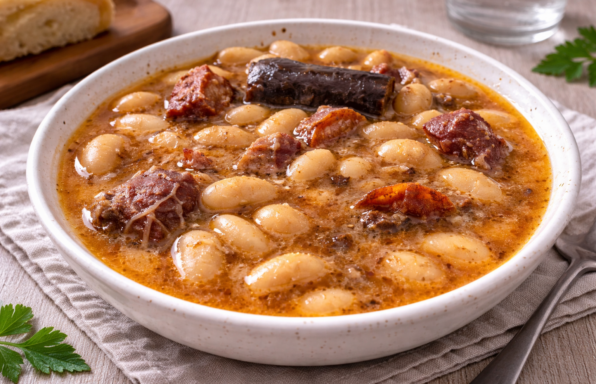 Fabada rapide au Cookeo, façon maison