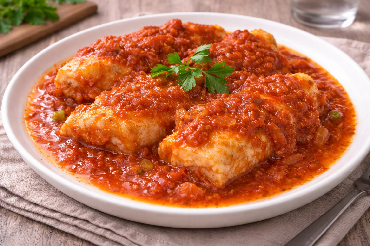 Cabillaud à la tomate au Cookeo, façon maison
