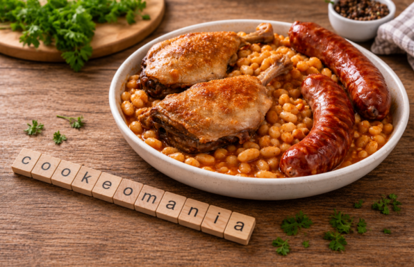 Cassoulet express au Cookeo au confit de canard et saucisses fumées
