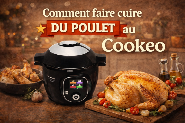 Comment faire cuire du poulet au Cookeo
