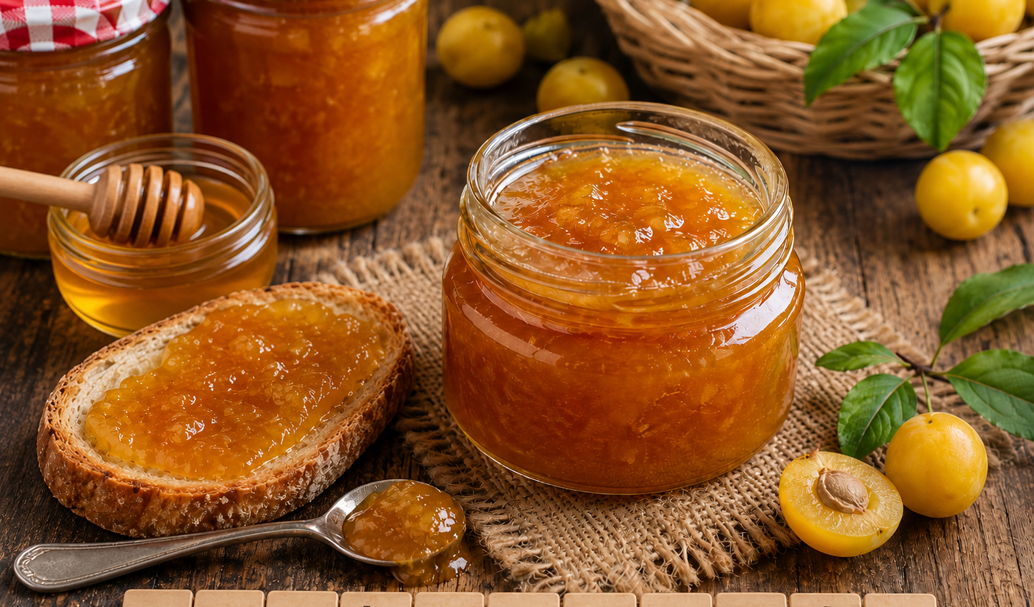 Confiture de mirabelles au miel au Cookeo, la douceur dorée des tartines maison
