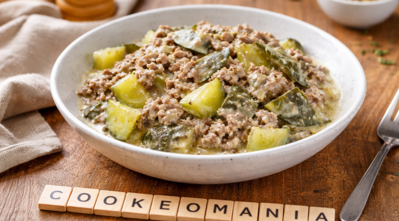 Courgettes fondantes à la viande hachée au Cookeo