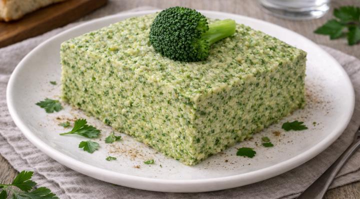 Flan de brocoli au Cookeo, version légère (2)