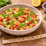 Salade de blé façon taboulé au cookéo