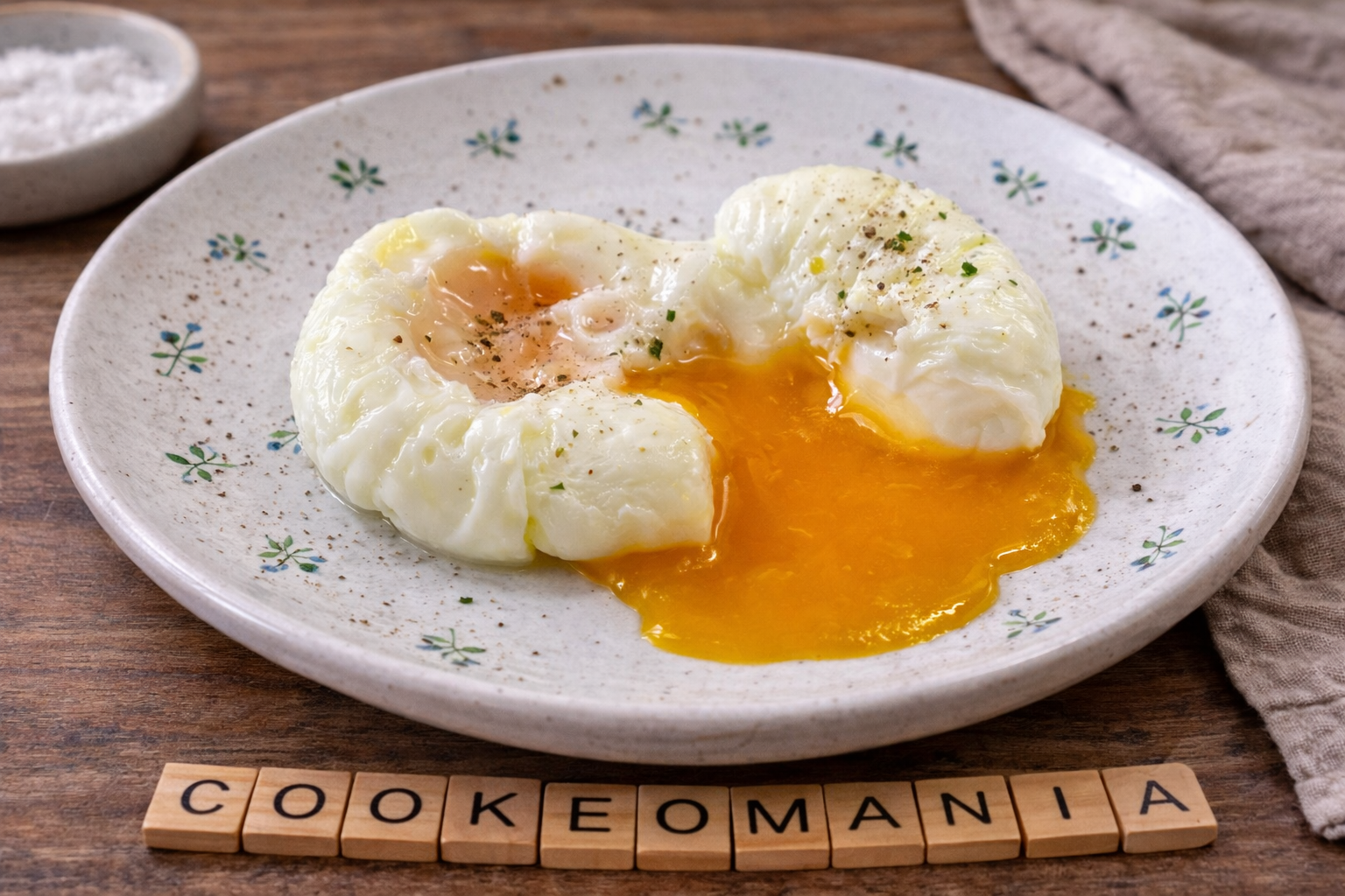 Œufs pochés faciles au Cookeo