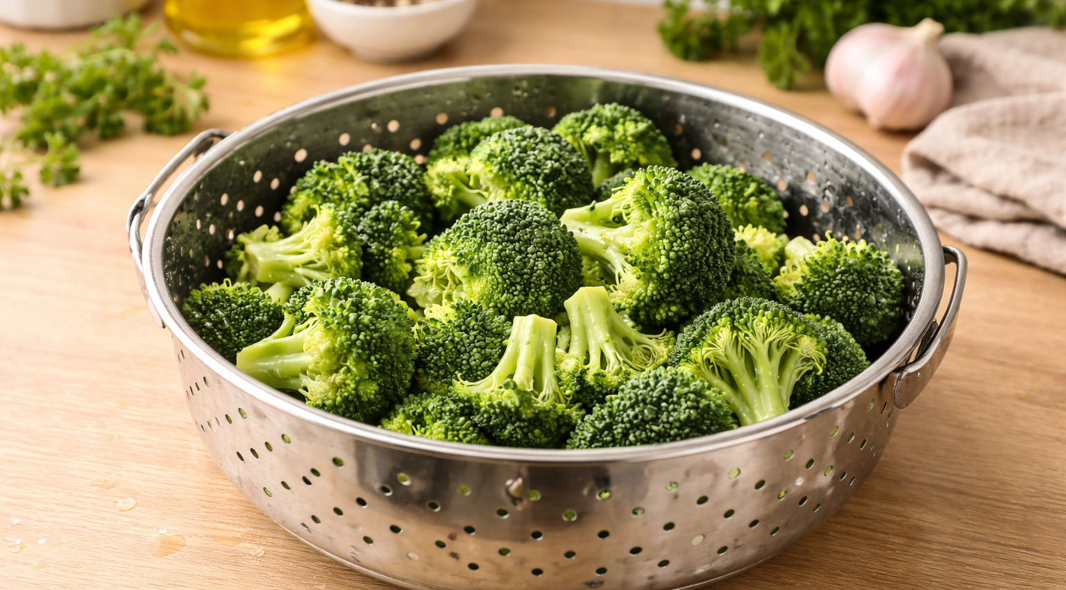 Comment faire cuire des brocolis tout simplement au Cookeo le temps de cuisson pour des brocolis frais et surgelés