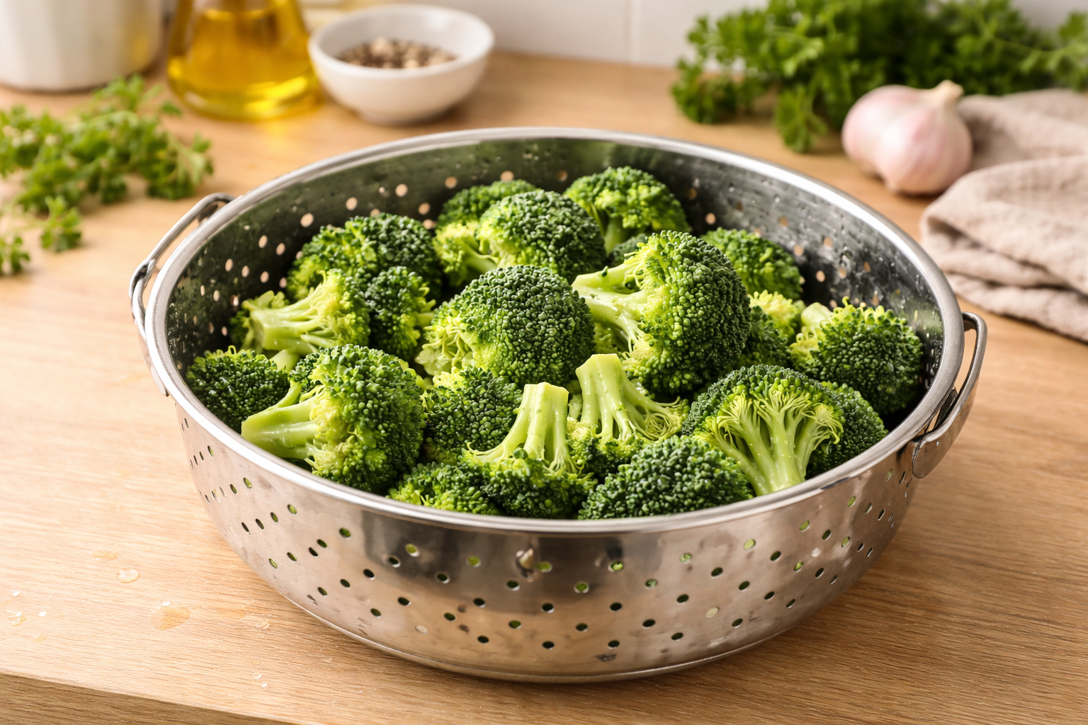 Comment faire cuire des brocolis tout simplement au Cookeo le temps de cuisson pour des brocolis frais et surgelés