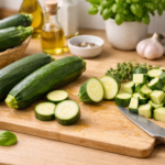 Comment faire cuire des courgettes au Cookeo : le temps de cuisson pour des courgettes entières ou en morceaux au robot multi-cuiseur cookéo
