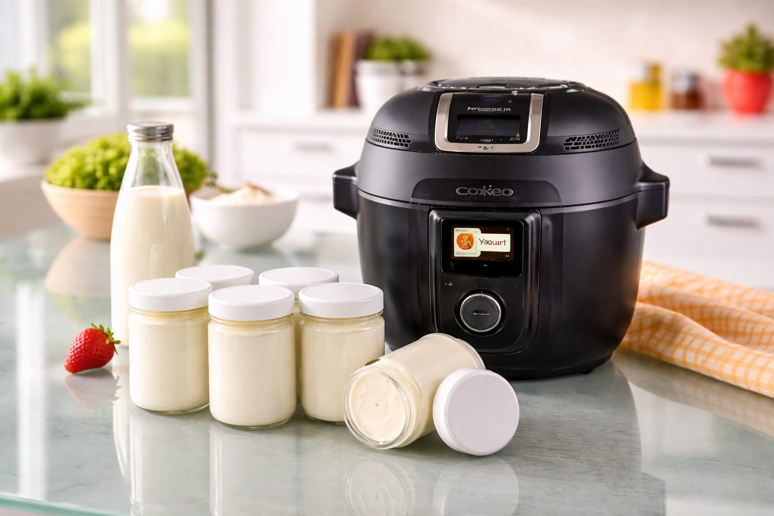 Faut-il mettre le couvercle sur les pots de yaourt au Cookeo Oui, et voici la vraie raison