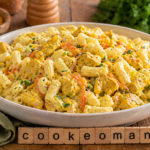 Salade de macaroni au poulet curry léger à l'autocuiseur Moulinex