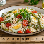 Salade de riz aux œufs et haricots verts au Cookeo, un grand classique à l'autocuiseur cookéo