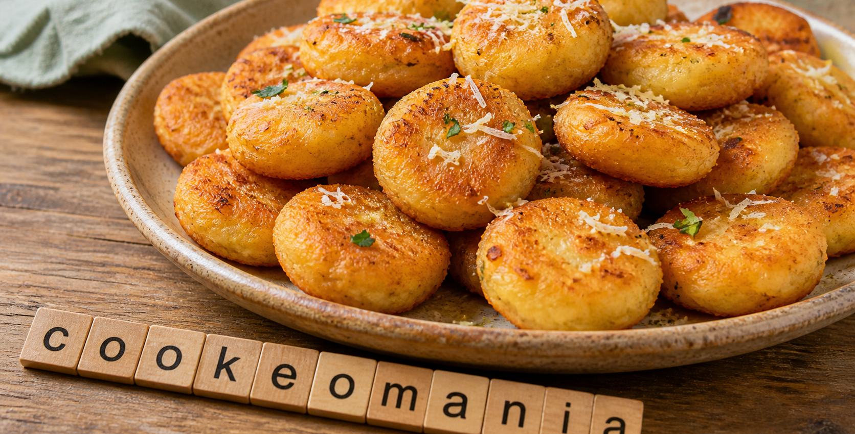 Bubble potatoes au Cookeo, bouchées de pommes de terre croustillantes