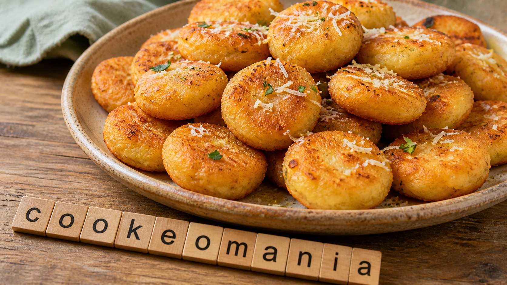 Bubble potatoes au Cookeo, bouchées de pommes de terre croustillantes