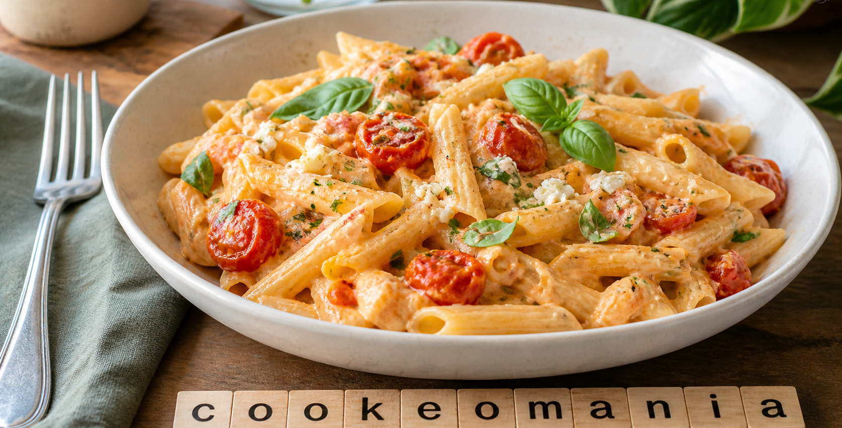 Pâtes feta tomate au Cookeo façon TikTok, crémeuses et faciles