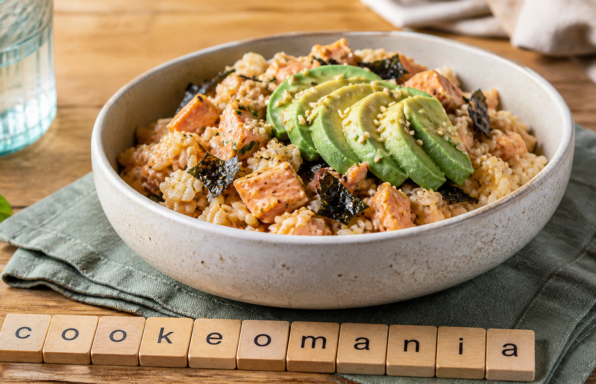 Riz saumon façon TikTok au Cookeo, rapide et gourmand