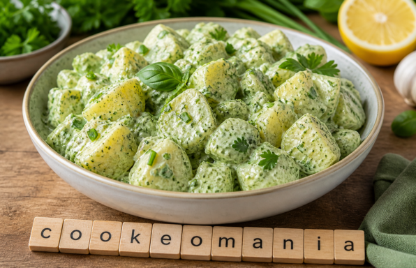 Salade de pommes de terre Green Goddess au Cookeo, fraîche et originale