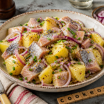 Salade de pommes de terre aux harengs fumés au Cookeo, façon bistrot au robot multi-cuiseur Moulinex