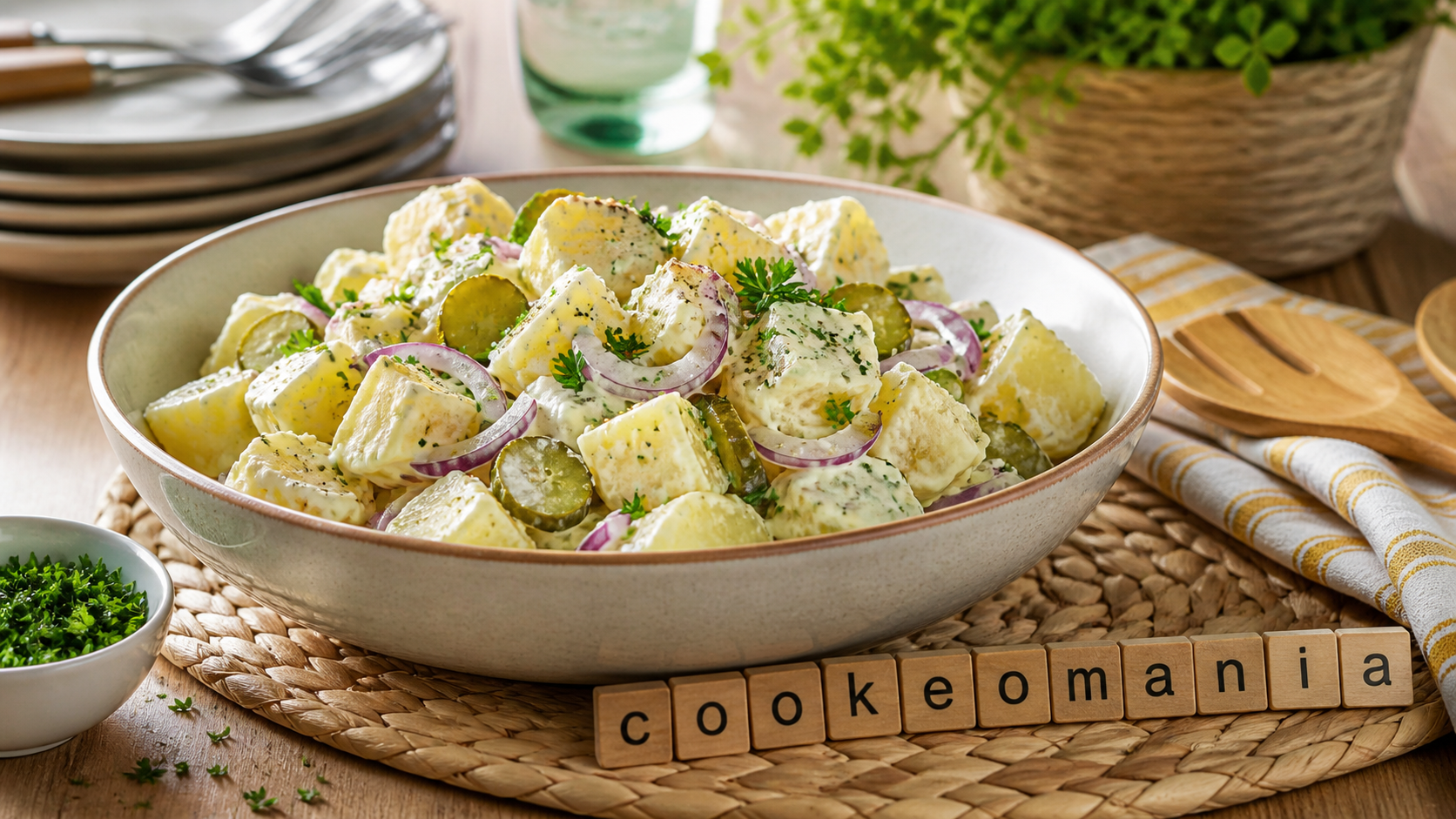 Salade de pommes de terre froide au Cookeo, la recette simple et incontournable