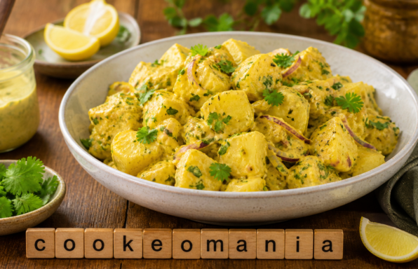 Salade de pommes de terre à l’indienne au Cookeo, parfumée au curry