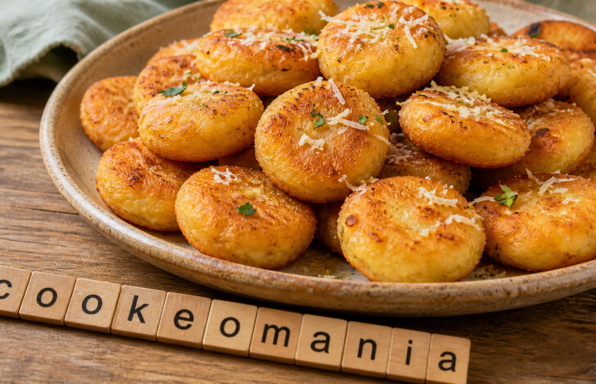 Bubble potatoes au Cookeo, bouchées de pommes de terre croustillantes