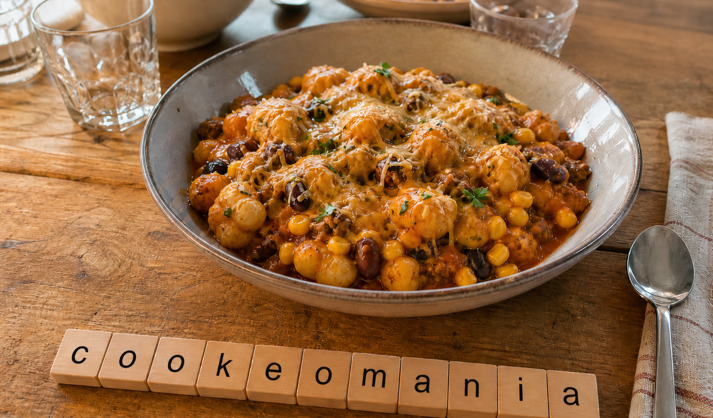 Gnocchis Tex-Mex au bœuf et fromage au Cookeo, fondants et ultra gourmands