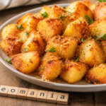 Pommes de terre parmesan croustillantes au Cookeo, finition dorée au cookéo