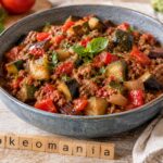 Ratatouille minute au bœuf haché à l'autocuiseur cookéo